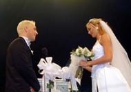Miss Hancock almost had an in-ring wedding